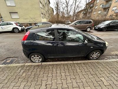 Gebraucht Fiat Punto Classica 65 PS (47 kW) 2009 Blau Kleinwagen