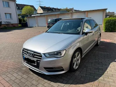 Brugt Audi A3 Sportback Sport 120 HK (88 kW) 2014 Sølv Hatchback