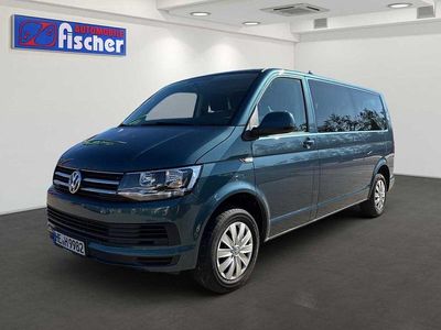 Gebraucht VW T6 Comfortline 150 PS (110 kW) 2019 Bambusgarden green metallic Van