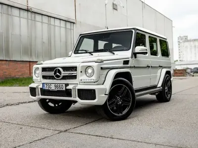 Używany Mercedes G63 AMG AMG 544 KM (400 kW) 2013 Biały SUV