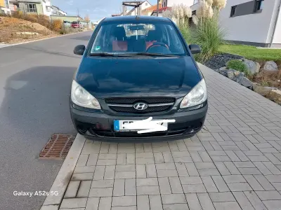 Gebraucht Hyundai Getz 67 PS (49 kW) 2008 Schwarz Kleinwagen