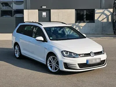 Gebraucht VW Golf VII GTD 184 PS (135 kW) 2015 Weiß Kombi