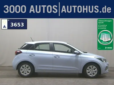 Gebraucht Hyundai i20 Trend 101 PS (74 kW) 2019 Weiß Kleinwagen