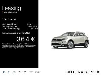 Occasion VW T-Roc Style 150 ch (110 kW) 2023 Gris SUV