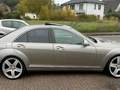 Brugt Mercedes S350 272 HK (200 kW) 2007 Sølv Sedan