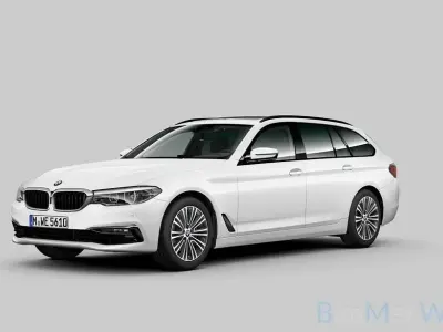 Gebraucht BMW 520 Sport Line 190 PS (139 kW) 2020 Weiß Kombi