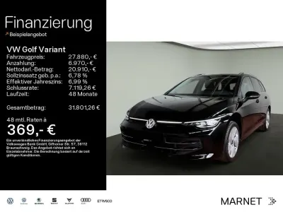 Gebraucht VW Golf VIII Style 150 PS (110 kW) 2025 Schwarz Kombi