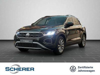Deep black perleffekt (metallic) Gebraucht 2025 VW T-Roc Life SUV | 23.270 € (Guter Preis)