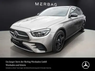 Używany Mercedes E300 AMG line 320 KM (235 kW) 2021 Srebrny Sedan/Limuzyna