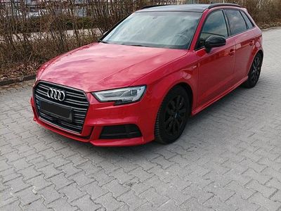 Gebraucht Audi A3 S-Line 150 PS (110 kW) 2019 Rot Limousine