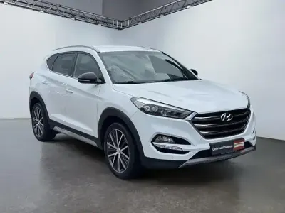 Gebraucht Hyundai Tucson Passion Plus 177 PS (130 kW) 2018 Weiß SUV