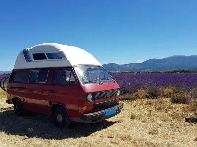 Gebraucht VW T3 69 PS (50 kW) 1988 Rot Van