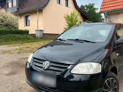 Gebraucht VW Fox 2008 Schwarz Kleinwagen