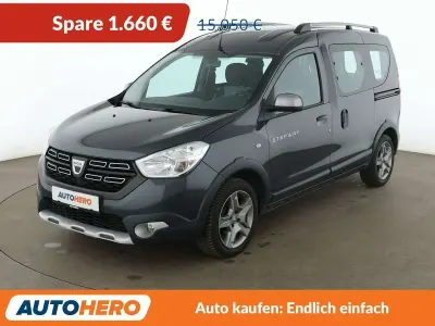 Gebraucht Dacia Dokker Stepway 102 PS (75 kW) 2019 Gray Van / Kleinbus