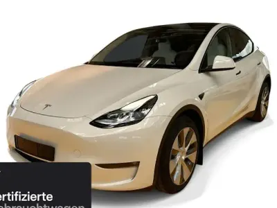 Gebraucht Tesla Model Y Long Range AWD 273 kW (372 PS) 2023 Weiß SUV