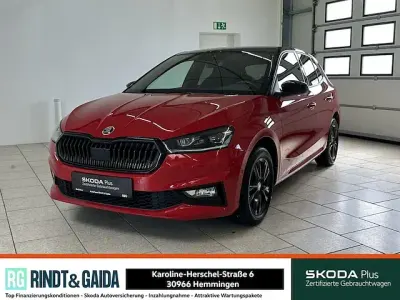 Gebraucht Skoda Fabia First Edition 110 PS (80 kW) 2021 Velvetrot premium metallic Kleinwagen
