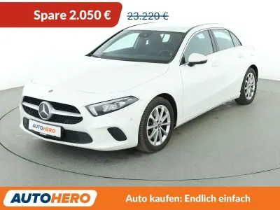 Używany Mercedes A250 Progressive 224 KM (164 kW) 2018 Biały Sedan/Limuzyna