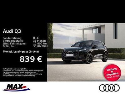 Neu Audi Q3 Ambiente 272 PS (200 kW) 2026 Mythosschwarz metallic SUV