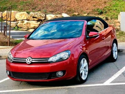 Gebraucht VW Golf Cabriolet 105 PS (77 kW) 2012 Rot Cabrio