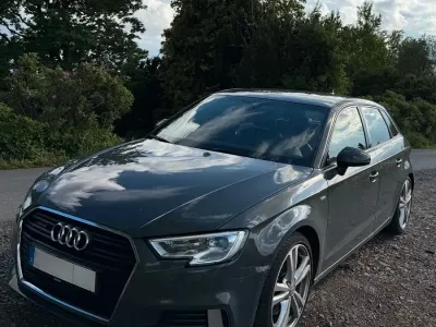 Używany Audi A3 Sportback S-Line 184 KM (135 kW) 2017 Szary Hatchback