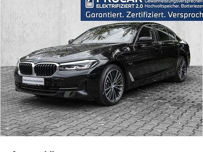 Schwarz Gebraucht 2022 BMW 520 Sport Line Limousine | 30.990 € (Fairer Preis)