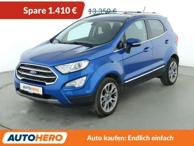 Gebraucht Ford Ecosport Titanium 125 PS (91 kW) 2019 Blau SUV