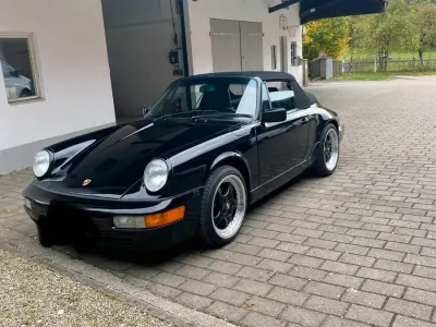 Gebraucht Porsche 911 Carrera Cabriolet 250 PS (183 kW) 1991 Schwarz Cabrio