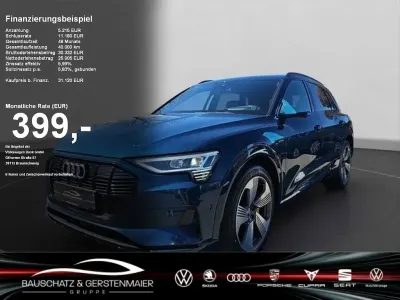 Używany Audi e-tron Ambiente 300 kW (408 KM) 2019 Niebieski SUV