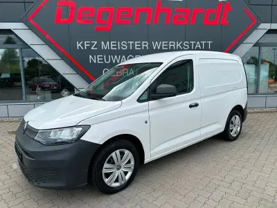 Gebraucht VW Caddy 122 PS (89 kW) 2021 Weiß Van / Kleinbus