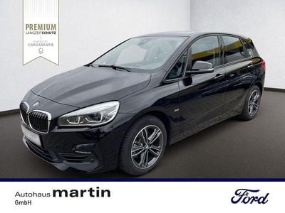 Gebraucht BMW 218 Sport Line 140 PS (102 kW) 2018 Schwarz Van / Kleinbus