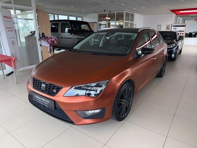 Usata Seat Leon ST FR 184 CV (135 kW) 2016 Blu Station wagon
