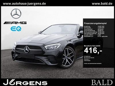 Unilack schwarz Gebraucht 2023 Mercedes E200 AMG Cabrio | 43.780 € (Superpreis)