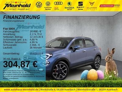 Gebraucht Fiat 500X Cross 120 PS (88 kW) 2020 Blau SUV