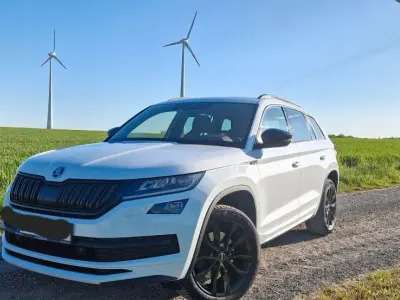 Second-hand Skoda Kodiaq SportLine 190 CP (139 kW) 2020 Alb SUV