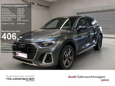 Gebraucht Audi Q5 S-Line 204 PS (150 kW) 2022 Daytonagrau perleffekt SUV
