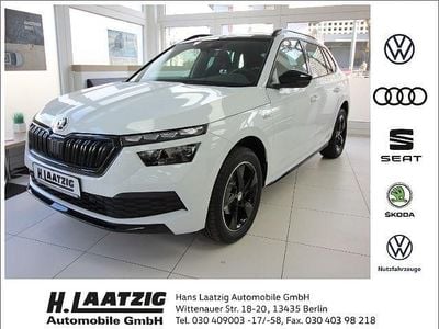 Gebraucht Skoda Kamiq Monte Carlo 150 PS (110 kW) 2023 Moon weiß metallic (metallic) SUV