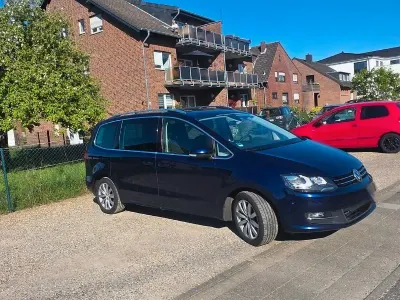 Brugt VW Sharan Comfortline 184 HK (135 kW) 2018 Blå MPV