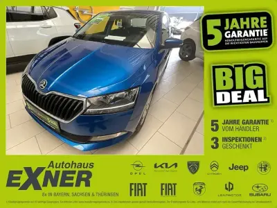 Gebraucht Skoda Fabia Ambition 110 PS (80 kW) 2021 Race blau Kleinwagen