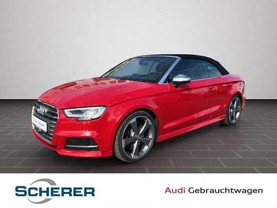 Usata Audi S3 Cabriolet Sport 300 CV (220 kW) 2019 Rosso Cabrio