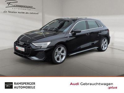 Gebraucht Audi A3 S-Line 150 PS (110 kW) 2025 Mythosschwarz metallic Limousine
