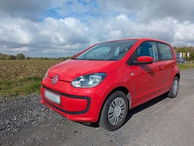 Begagnad VW up! move up! 60 HK (44 kW) 2012 Röd Halvkombi
