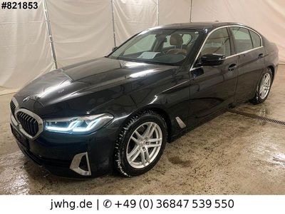 Gebraucht BMW 520 Luxury Line 190 PS (139 kW) 2021 Black sapphire metallic (metallic) Limousine