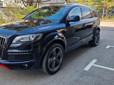 Second-hand Audi Q7 S-Line 245 CP (180 kW) 2013 Negru SUV