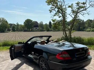 Gebraucht Mercedes CLK350 272 PS (200 kW) 2006 Schwarz Cabrio