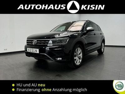 Gebraucht VW Tiguan Allspace Highline 190 PS (139 kW) 2018 Schwarz SUV