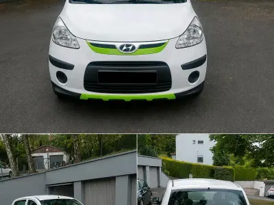 Gebraucht Hyundai i10 67 PS (49 kW) 2010 Weiß Kleinwagen