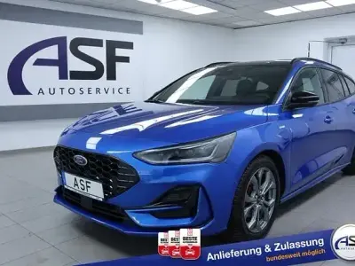 Gebraucht Ford Focus ST-Line X 155 PS (114 kW) 2024 Dynamic blau Kombi