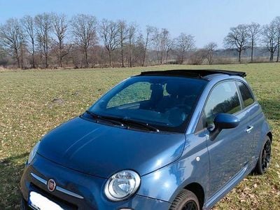 Gebraucht Fiat 500S 69 PS (50 kW) 2014 Blau Cabrio