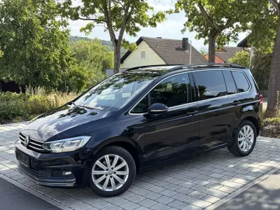 Gebraucht VW Touran Highline 190 PS (139 kW) 2018 Schwarz Van / Kleinbus