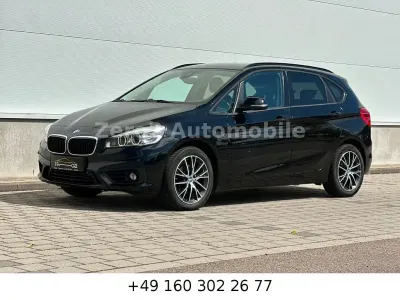 Gebraucht BMW 218 Active Tourer Basis 136 PS (100 kW) 2015 Schwarz Van / Kleinbus